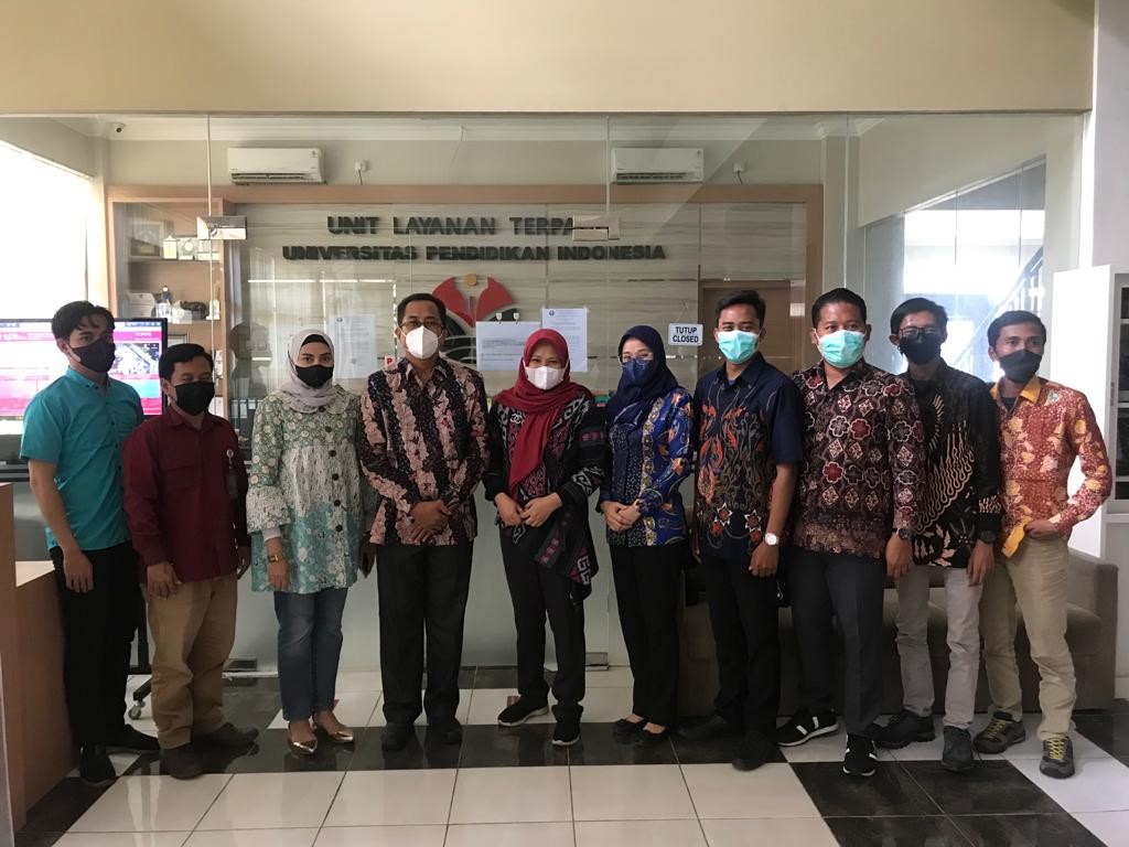 UTM Kunjungi Humas UPI Terkait Pengelolaan PPID