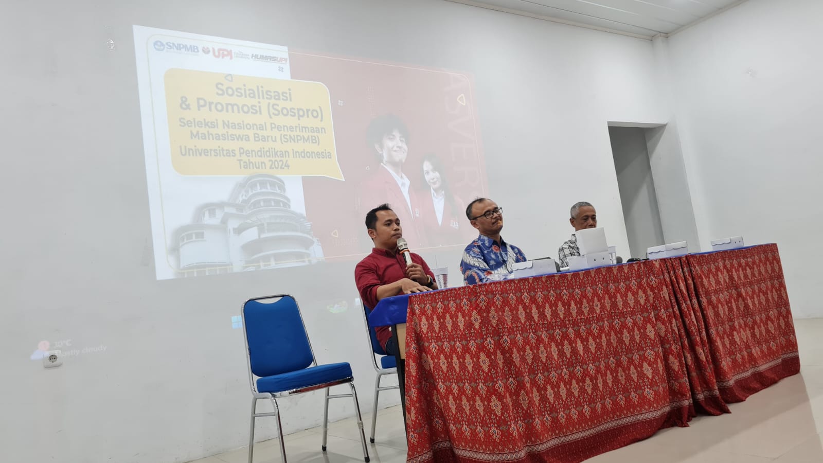Tim Humas UPI Laksanakan Kegiatan Sosialisasi dan Promosi di Palu