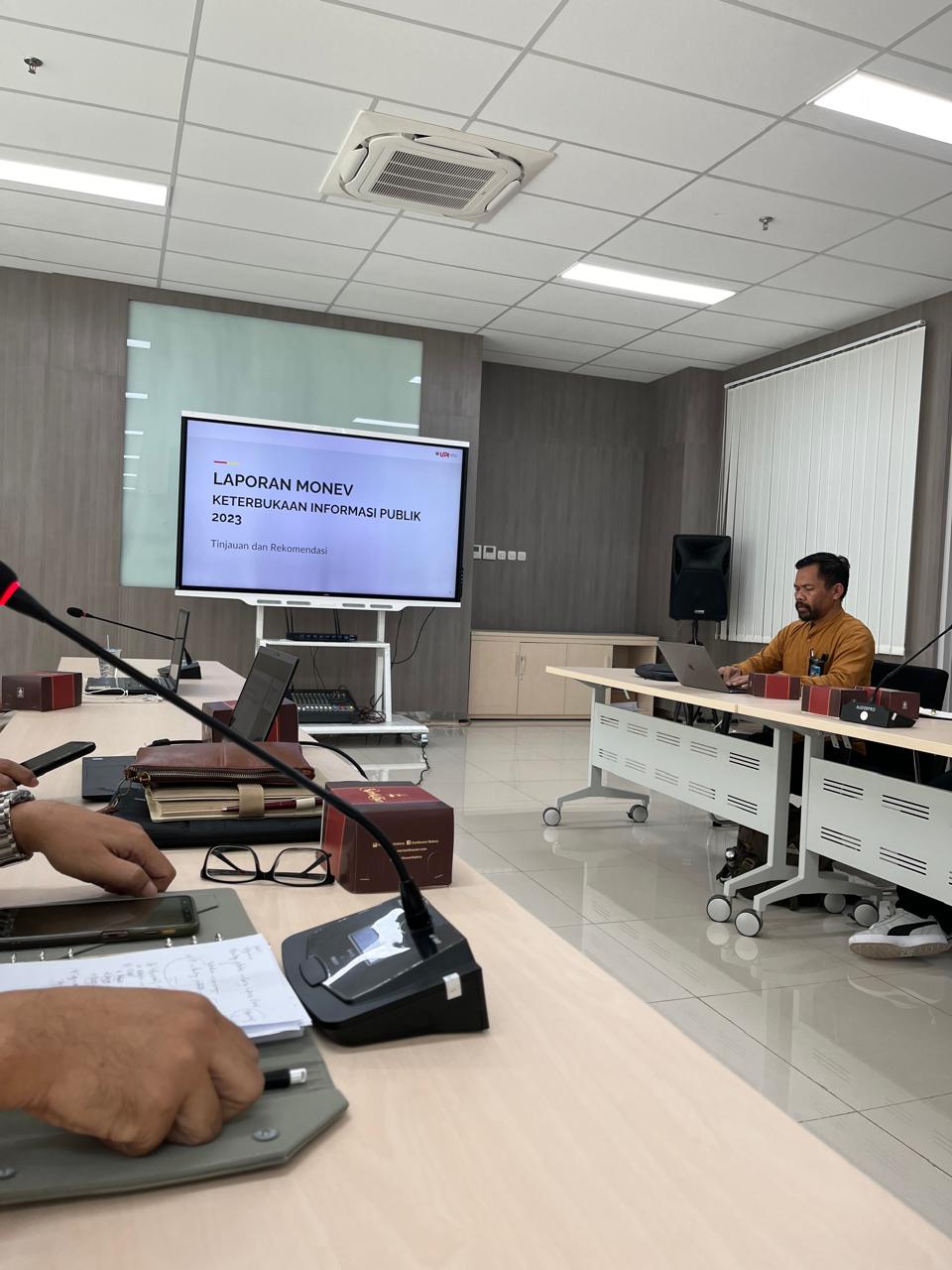 UPI Adakan Rapat Penguatan dan Persiapan Monev Keterbukaan Informasi Publik 2024